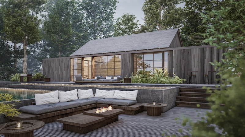 Arkitektritat fritidshus